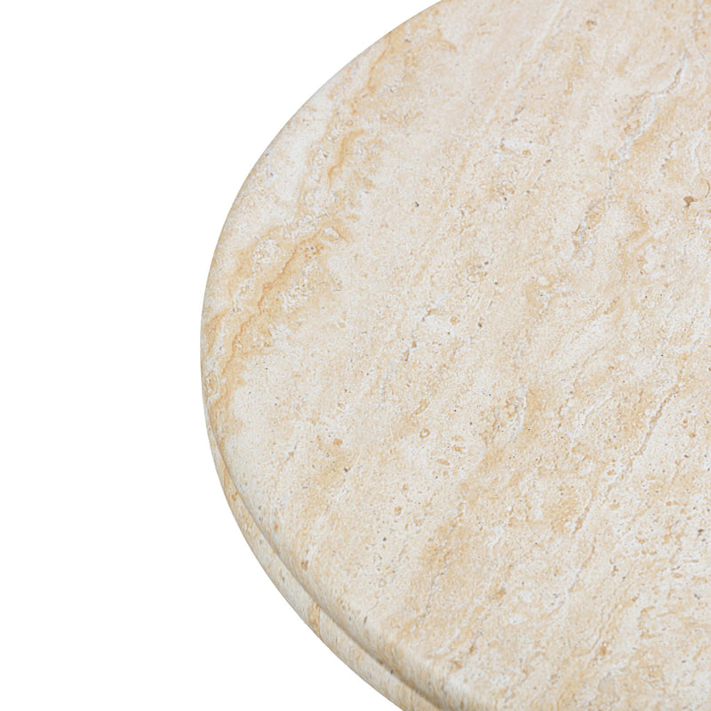 Amora - Indoor / Outdoor Round Accent Table - R&R Furniture Gallery (Fountain Valley, CA)