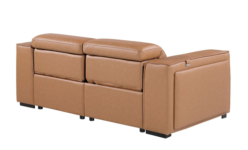 1224 - 2-Piece Modular Power Reclining Loveseat In With 2 Power Recliners & Power Headrests