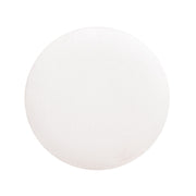 Tilly - Round Fur Upholstered / Burl Pouf Ottoman - White - R&R Furniture Gallery (Fountain Valley, CA)