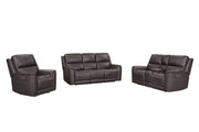 Three-piece Parker Living Zero Gravity Power Reclining Sofa Set with plush cushions and modern design in a stylish living room setting.