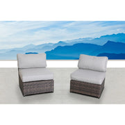 Armless Patio Chair With Cushions - R&R Furniture Gallery (Fountain Valley, CA)
