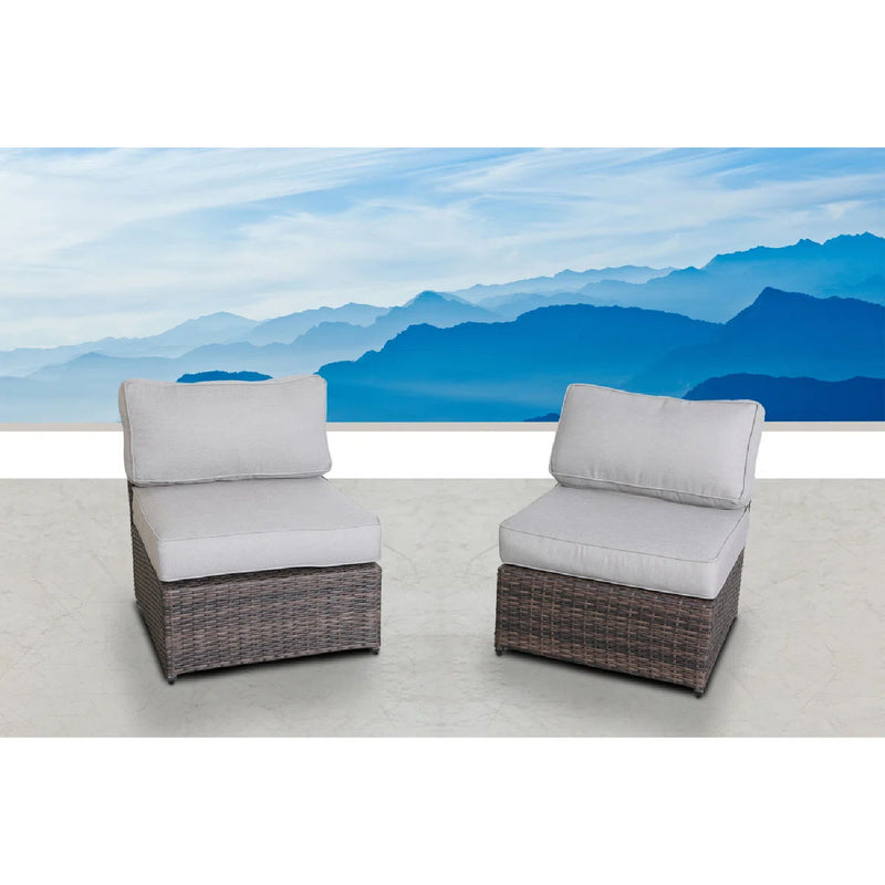 Armless Patio Chair With Cushions - R&R Furniture Gallery (Fountain Valley, CA)