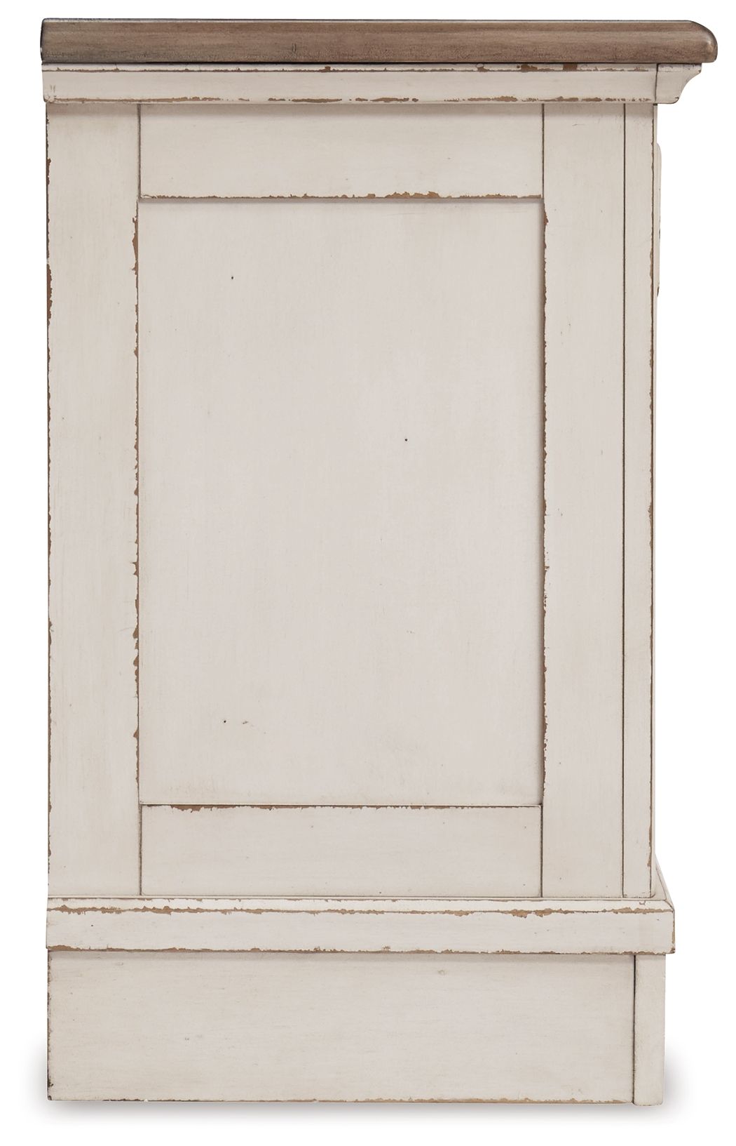 Realyn - Three Drawer Night Stand - White / Brown / Beige - R&R Furniture Gallery (Fountain Valley, CA)