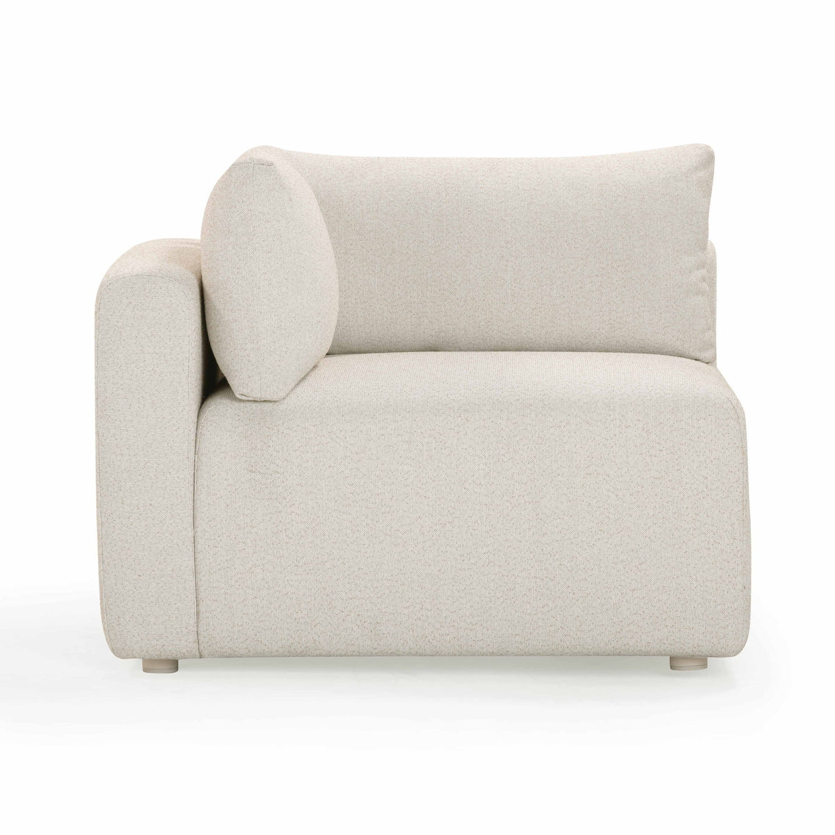Hangover - Outdoor Modular Corner Chair - Cream - R&R Furniture Gallery (Fountain Valley, CA)