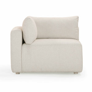 Hangover - Outdoor Modular Corner Chair - Cream - R&R Furniture Gallery (Fountain Valley, CA)