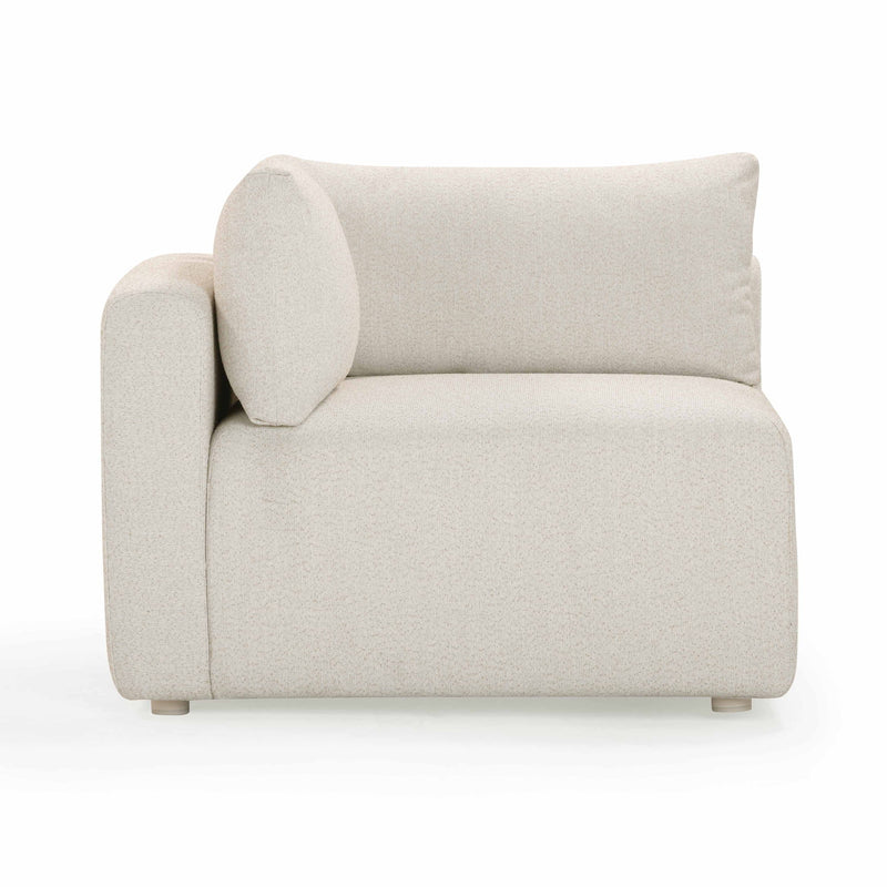 Hangover - Outdoor Modular Corner Chair - Cream - R&R Furniture Gallery (Fountain Valley, CA)