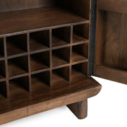 Holmes - Bar Cabinet - Artisan Brown - R&R Furniture Gallery (Fountain Valley, CA)