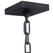 Uttermost Jarsdel 1 Light Industrial Mini Pendant in black with sleek, modern design and exposed bulb for stylish pendant lighting.