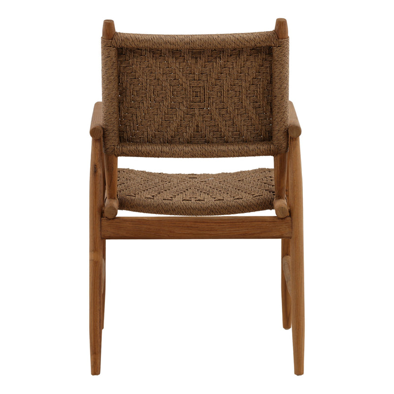 Araya - Outdoor Dining Chair (Set of 2) - Light Brown