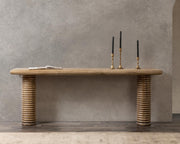 Ilaria - Rectangle Console Table - Sand Washed - R&R Furniture Gallery (Fountain Valley, CA)