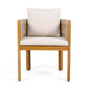 Outdoor Dining Chairs With Mix Rope Handles (Set of 2) - R&R Furniture Gallery (Fountain Valley, CA)