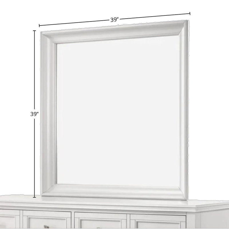 Square Mirror, Stylish Design - R&R Furniture Gallery (Fountain Valley, CA)