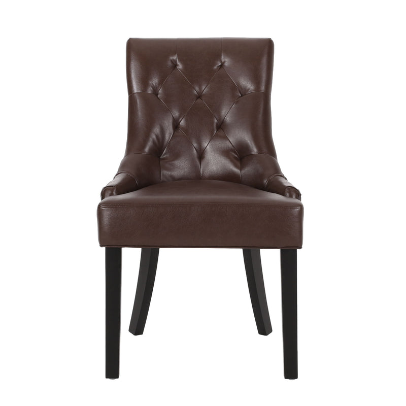 Cheney - Contemporary Dining Chair Tufted Upholstery (Set of 2) - R&R Furniture Gallery (Fountain Valley, CA)