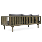 Claremont - 3 Seater Daybed Teak Acacia Wood Water Resistant Cushions - R&R Furniture Gallery (Fountain Valley, CA)