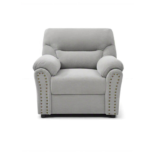 Hamilton - Chair With Hand Applied Nailhead Trim And Pillow Top Arm Cushions - R&R Furniture Gallery (Fountain Valley, CA)