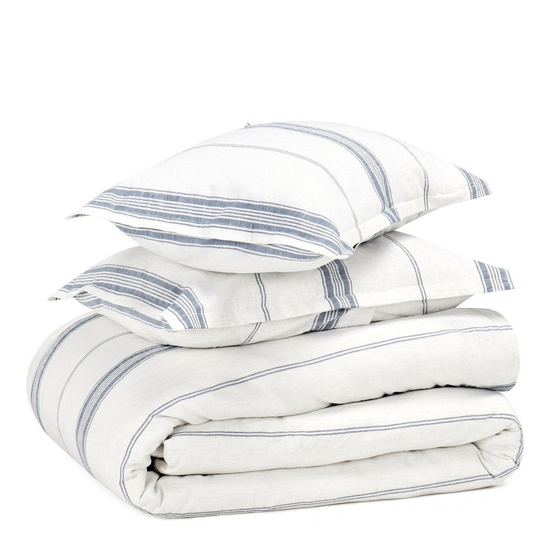 Jayson - Linen Cashmere 3 Piece Duvet Set - R&R Furniture Gallery (Fountain Valley, CA)