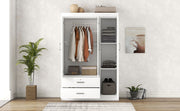 3 Door Wardrobe With 2 Drawers - R&R Furniture Gallery (Fountain Valley, CA)
