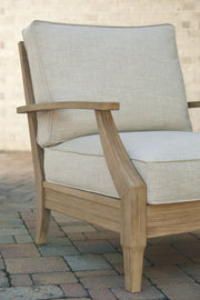 Clare View - Lounge Chair w/Cushion  - Beige - R&R Furniture Gallery (Fountain Valley, CA)