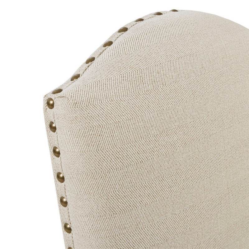 Dining Chair With Skirts (Set of 2) - Beige - R&R Furniture Gallery (Fountain Valley, CA)