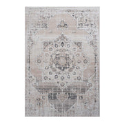 Payas - 6' X 9' Medallion Area Rug - Cream / Beige - R&R Furniture Gallery (Fountain Valley, CA)