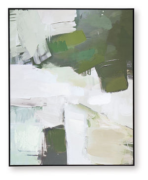 Vinick - Wall Art - Green / Gray / White - R&R Furniture Gallery (Fountain Valley, CA)