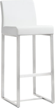 Denmark - Stainless Steel Barstool (Set of 2) - R&R Furniture Gallery (Fountain Valley, CA)