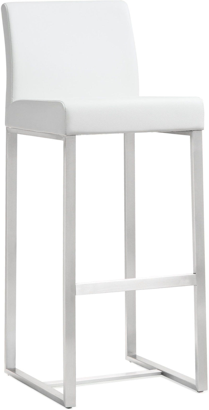 Denmark - Stainless Steel Barstool (Set of 2) - R&R Furniture Gallery (Fountain Valley, CA)