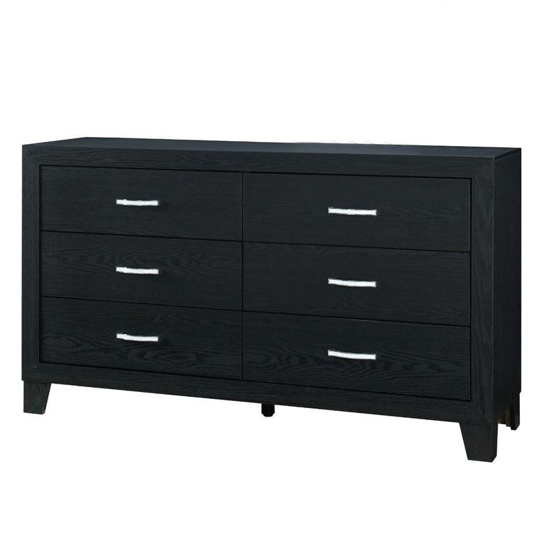 Carlos - Dresser - Black - R&R Furniture Gallery (Fountain Valley, CA)