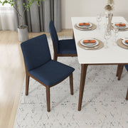 Laura - Mid-Century Modern Solid Wood Dining Chair (Set of 2) - R&R Furniture Gallery (Fountain Valley, CA)