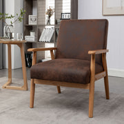 Wide Arm Chair - Brown - R&R Furniture Gallery (Fountain Valley, CA)