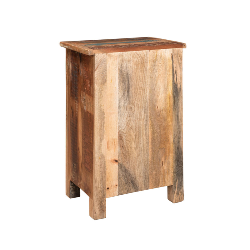 Carved Side Table - Natural - R&R Furniture Gallery (Fountain Valley, CA)