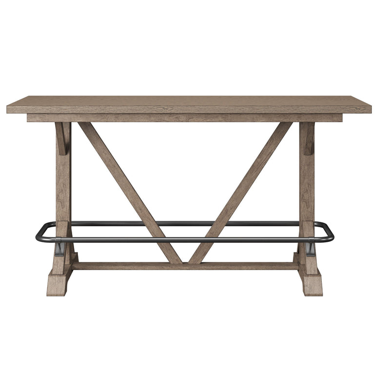 Bar Height Trestle Table - Brown - R&R Furniture Gallery (Fountain Valley, CA)