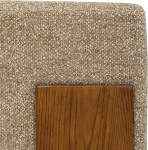 Halligan - Upholstered Accent Chair - Brown