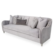 Roxbury Park - Velvet Sofa - Steel / Slate - R&R Furniture Gallery (Fountain Valley, CA)