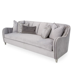 Roxbury Park - Velvet Sofa - Steel / Slate - R&R Furniture Gallery (Fountain Valley, CA)