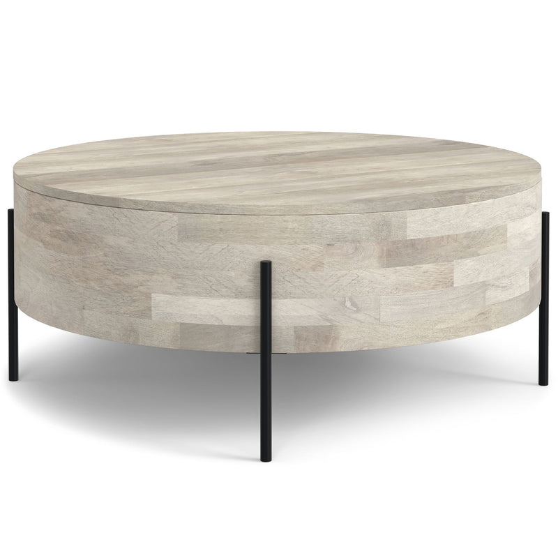 Rayburn - Drum Table - R&R Furniture Gallery (Fountain Valley, CA)