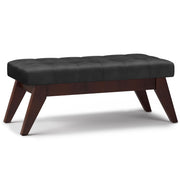 Draper - Upholstered Mid Century Tufted Ottoman Bench - R&R Furniture Gallery (Fountain Valley, CA)