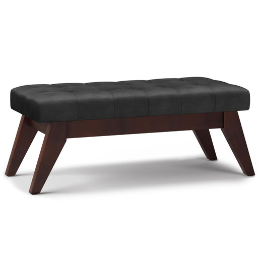 Draper - Upholstered Mid Century Tufted Ottoman Bench - R&R Furniture Gallery (Fountain Valley, CA)
