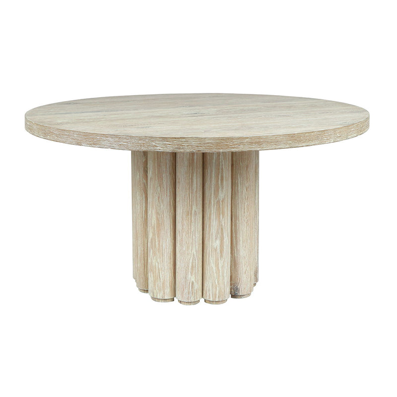Tiber - Round Dining Table - R&R Furniture Gallery (Fountain Valley, CA)
