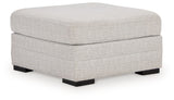 Koralynn - Oversized Accent Ottoman - Stone - R&R Furniture Gallery (Fountain Valley, CA)