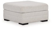 Koralynn - Oversized Accent Ottoman - Stone - R&R Furniture Gallery (Fountain Valley, CA)