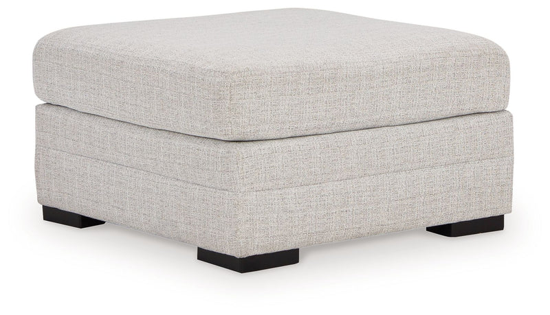 Koralynn - Oversized Accent Ottoman - Stone - R&R Furniture Gallery (Fountain Valley, CA)