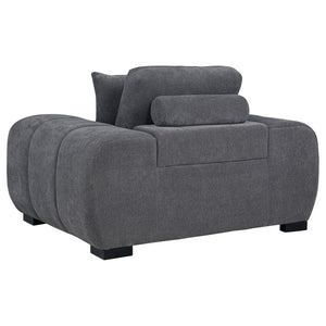 Plather - Track Arm Accent Chair