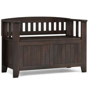 Acadian - Entryway Storage Bench, Handcrafted - R&R Furniture Gallery (Fountain Valley, CA)