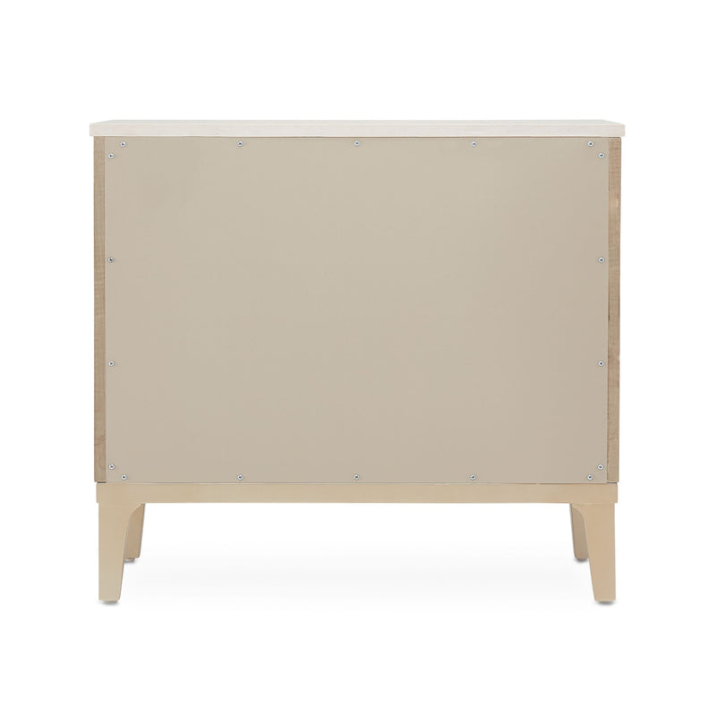 Malibu Crest - 3-Drawer Nightstand - Blush - R&R Furniture Gallery (Fountain Valley, CA)