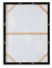 Garviery - Wall Art - Black / Cream - R&R Furniture Gallery (Fountain Valley, CA)