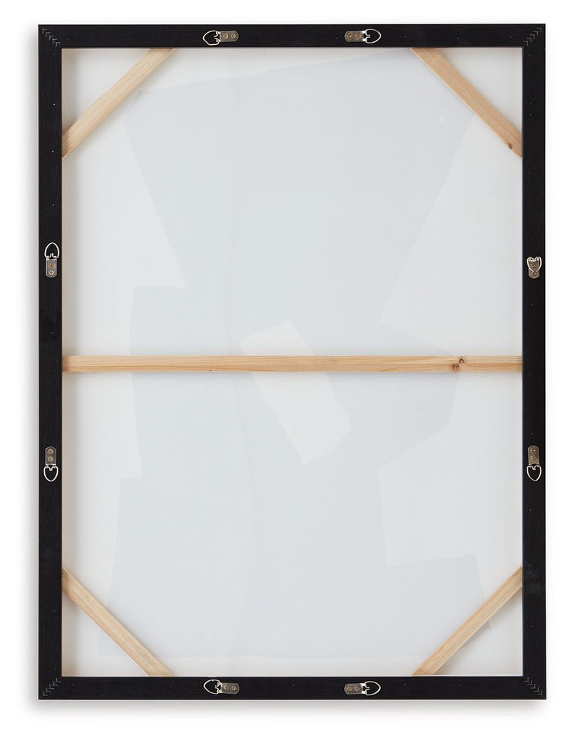 Garviery - Wall Art - Black / Cream - R&R Furniture Gallery (Fountain Valley, CA)