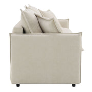 Elisea - Sofa With Sleeper - Beige Fabirc - R&R Furniture Gallery (Fountain Valley, CA)