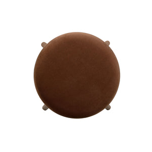 Oodle - Performance Vegan Mohair Light Walnut Stool