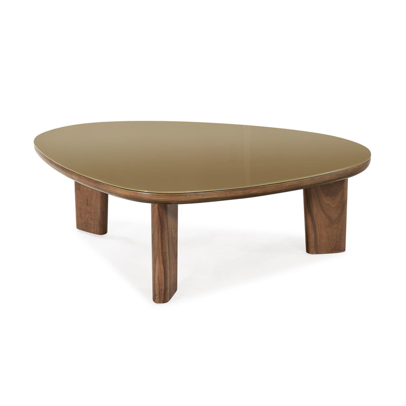 Oani - Triangular Coffee Table - Natural - R&R Furniture Gallery (Fountain Valley, CA)